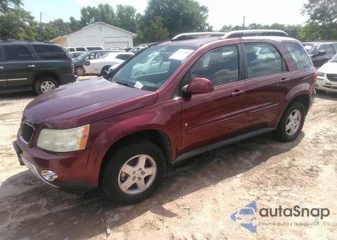 2008 Pontiac Torrent из США, поврежденный, VIN 2CKDL33F586320520
